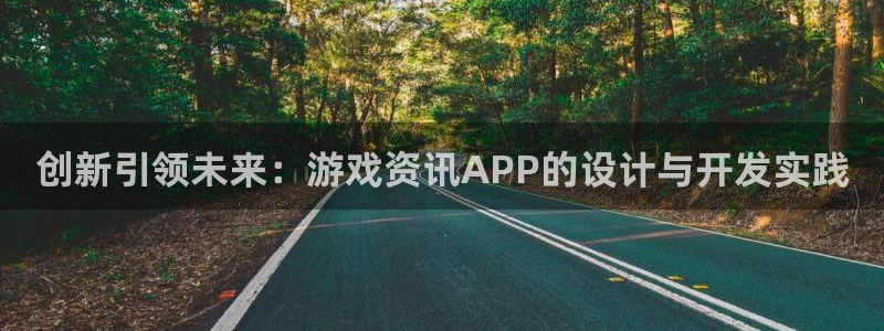 辉达娱乐平台负责人：创新引领未来：游戏资讯APP的设计与开发